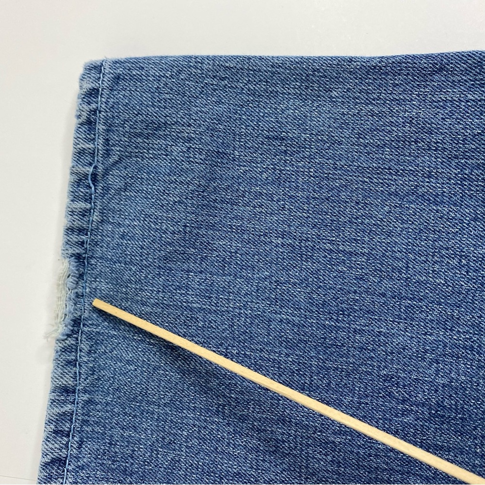 VTG AVIREX Mens Denim Jeans Blue‎ Medium Wash Barrel Leg Y2K Size 32/32 - Picture 9 of 10